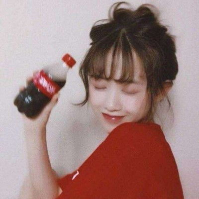 红色的qq头像情侣头像女生